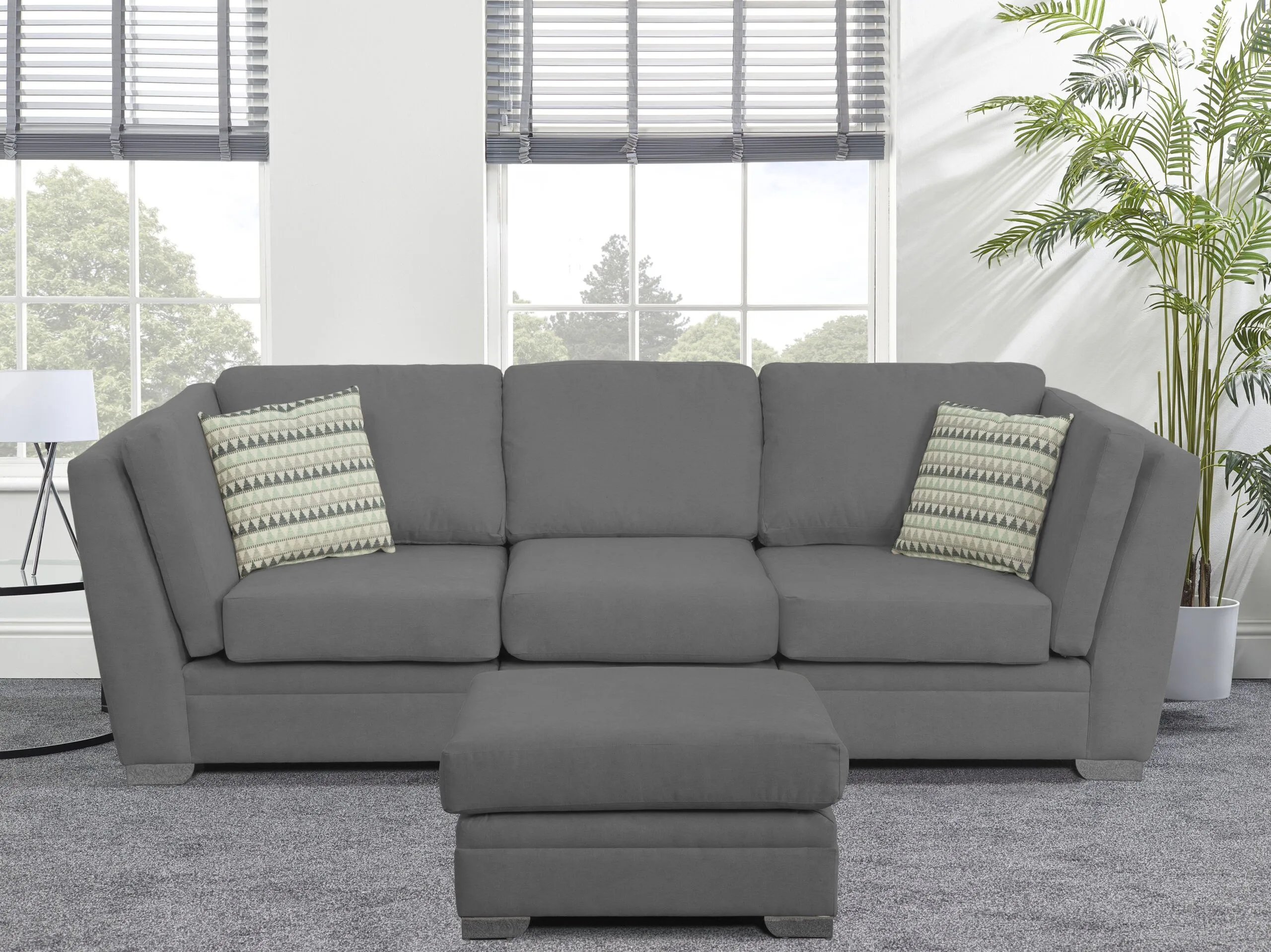 California 3 seater Venice Pewter