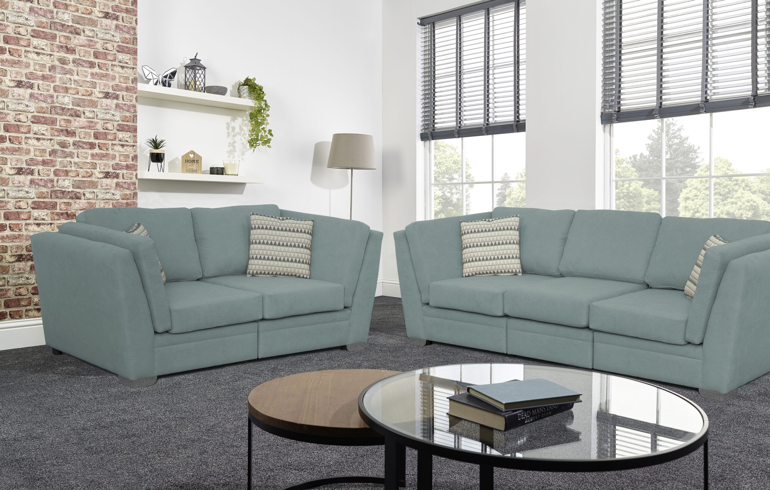 California 3+2 seater Venice Jade