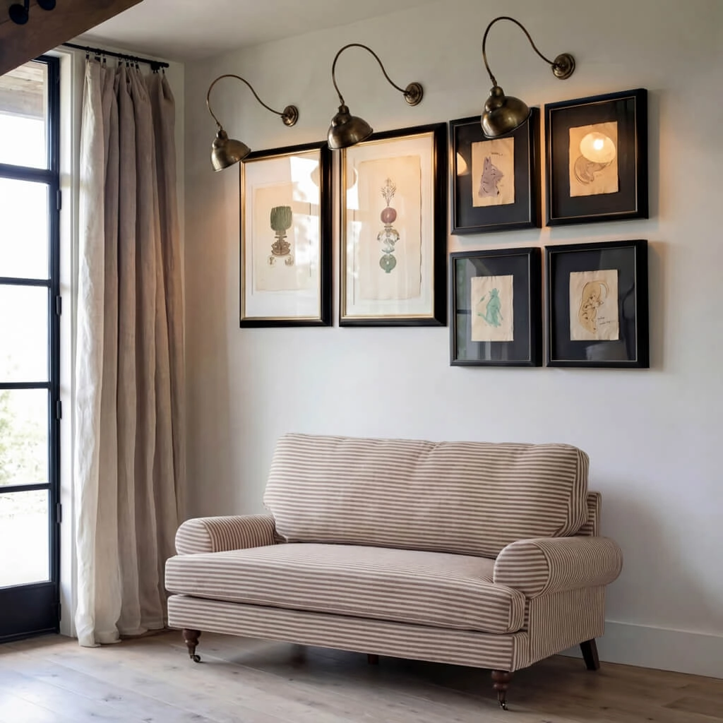 Kent-Charcoal-Stripe-2-Seater-Sofa-LifeStyle