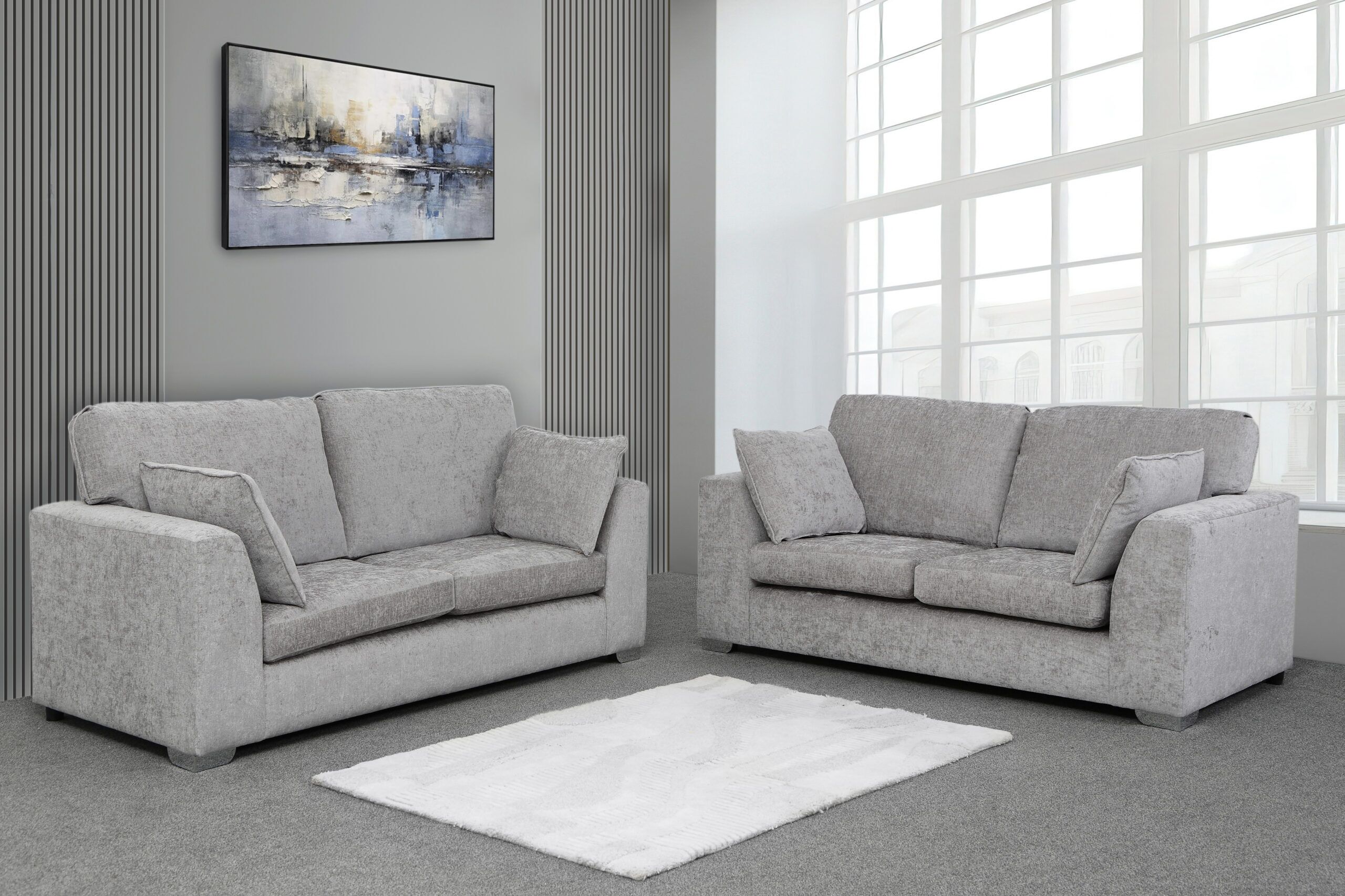Finch 2 + 2 STR Sofa (Elite Shark)