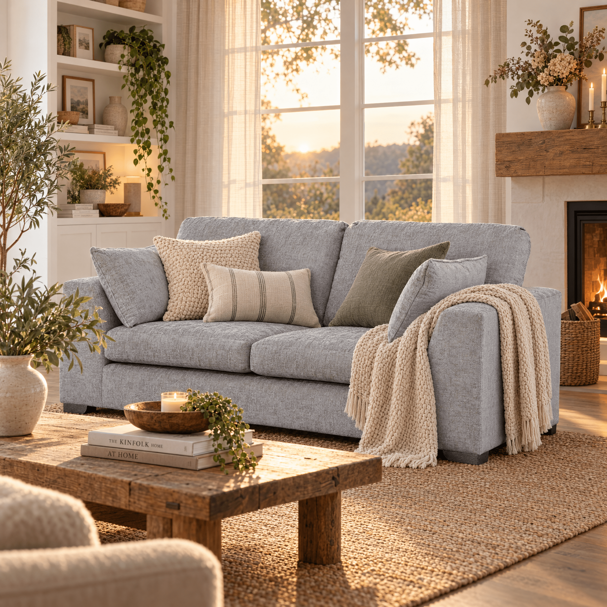 Finch 2 STR Sofa (Elite Shark)