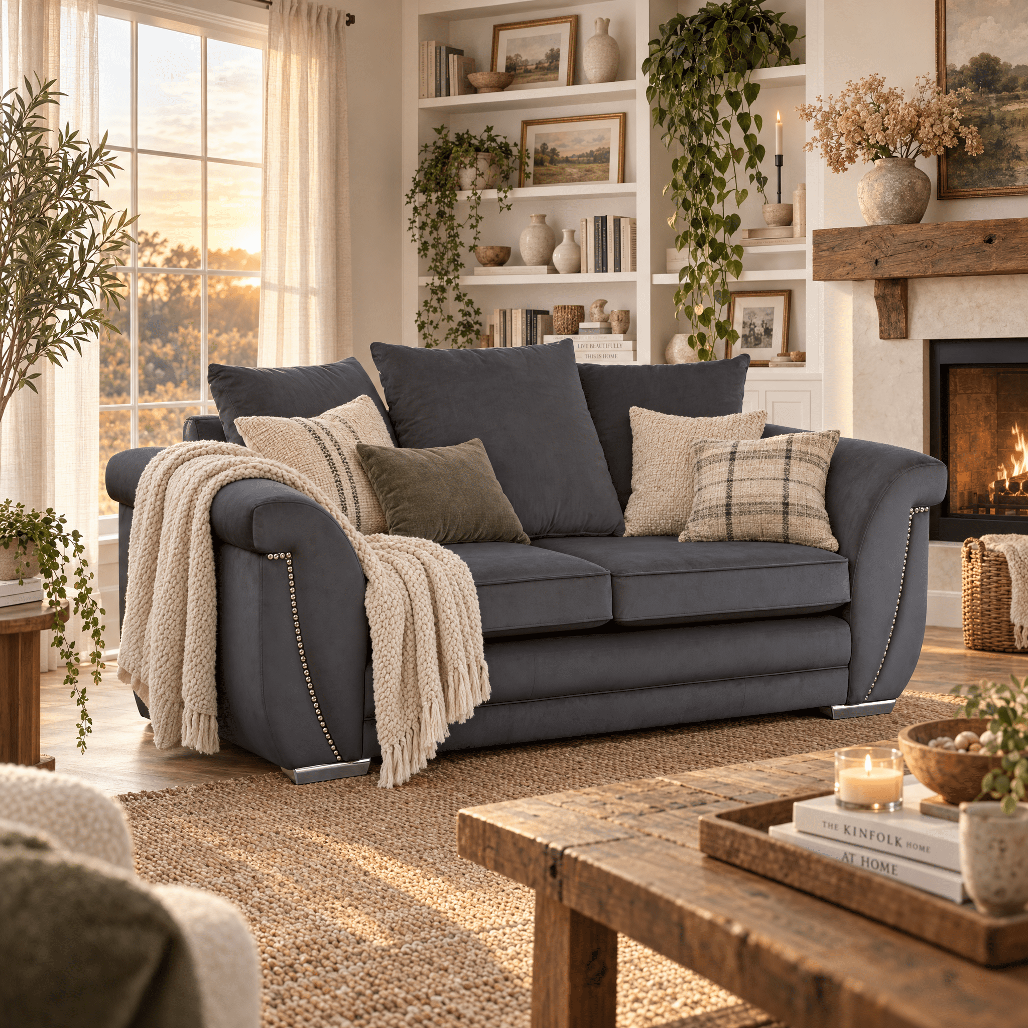 KINGFISHER 2STR SOFA OG