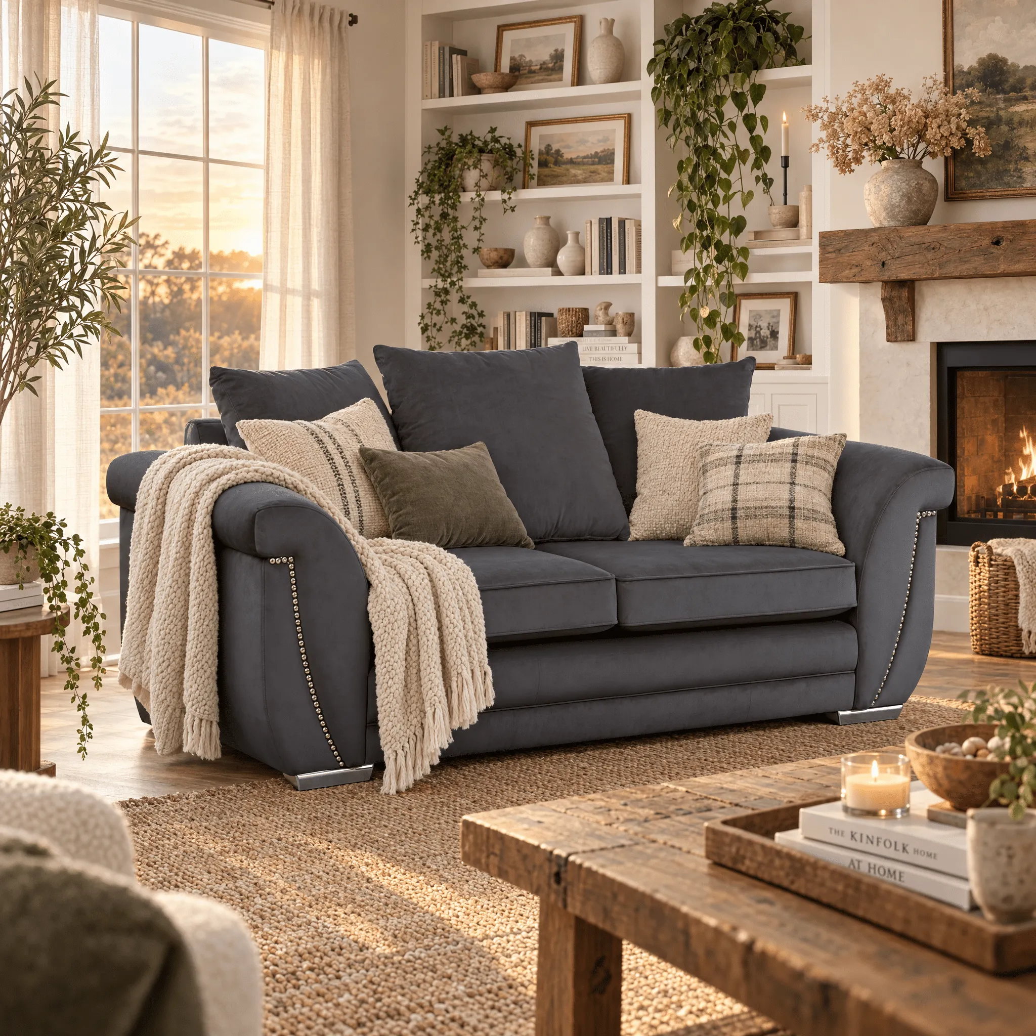 KINGFISHER 2STR SOFA OG