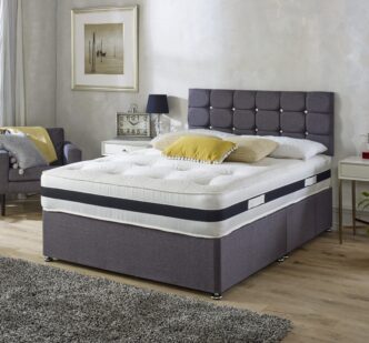 Memory Comfort King Size Divan with Headboard