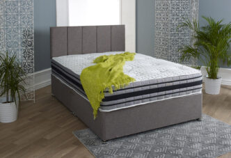 Pocket 1000 Double Divan with Headboard