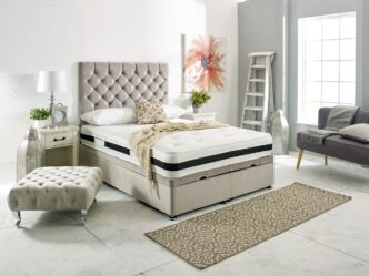 Oxford Double Ottoman Divan with Headboard