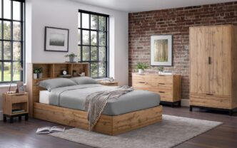 Bali Double Ottoman Storage Bed