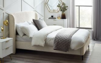Eden Double Boucle Bed
