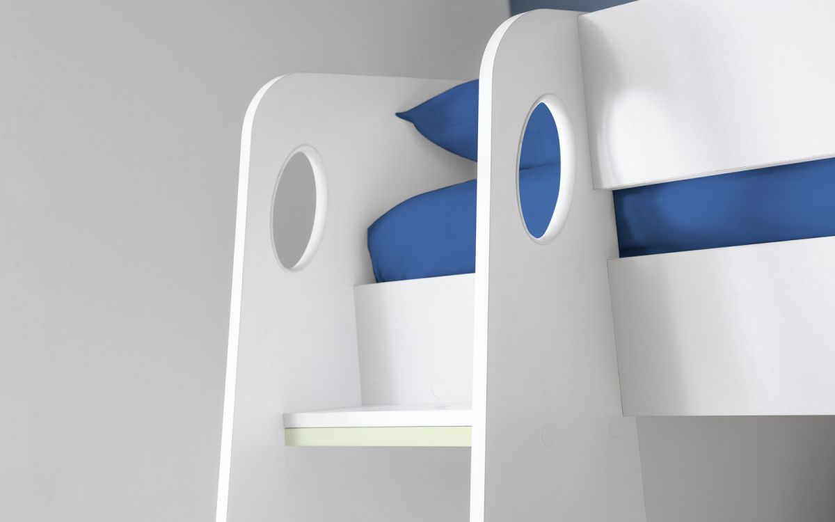 nebula-white-gaming-bed-ladder-detail