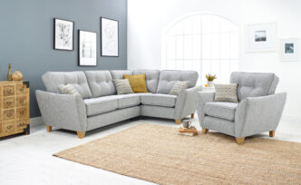 Ashley Brooklyn Corner Sofa with Armchair