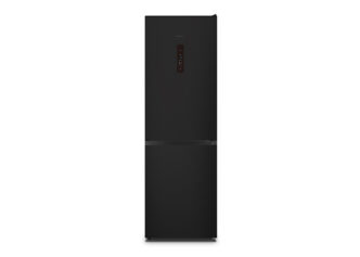 Teknix FFH1865BIX Black Steel 60cm Fridge Freezer