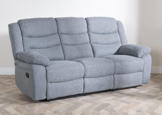 Sydney Fabric 3 Seater Recliner Sofa