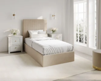 Berlin Tall Single Ottoman Bed