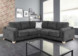Tampa Fabric Large Corner Sofa