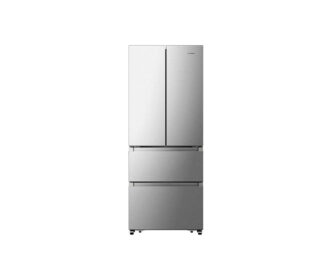 Teknix THFD17870X 418L French Door Frost Free Fridge Freezer - Brushed Steel