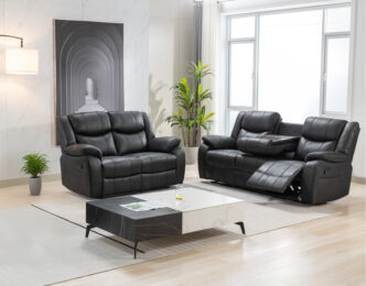 Paris Fabric 3 Seater & 2 Seater Manual Recliners