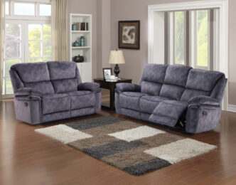Milano Leather 3 Seater & 2 Seater Manual Recliners