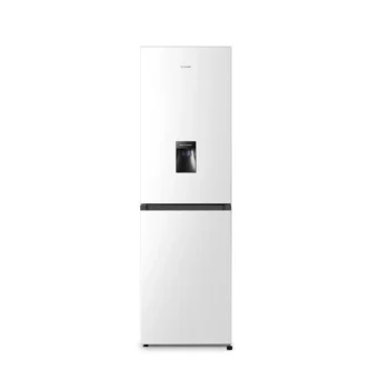 Teknix FFH1825WW/E 256L Fridge Freezer, Water Dispenser, Total No Frost - White