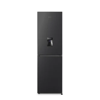 Teknix FFH1825WB/E 256L Fridge Freezer, Water Dispenser, Total No Frost - Black