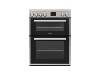 Teknix TKED64X Ceramic Cooker Double Oven 60cm - Stainless Steel