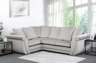 Kingfisher Small Corner Sofa - Mink - Left Handed