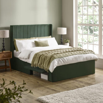 Leila Dual Storage Door King Size Bed