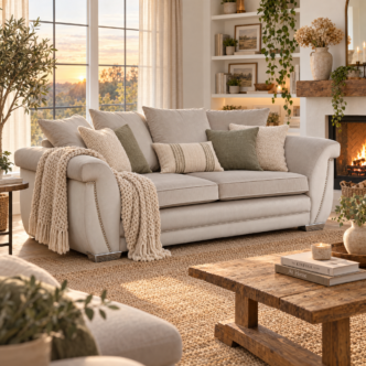 Kingfisher 3 Seater Sofa - Mink
