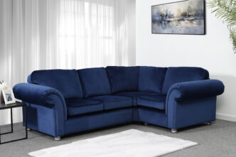 Paradise Small Corner Sofa - Royal - Right Handed