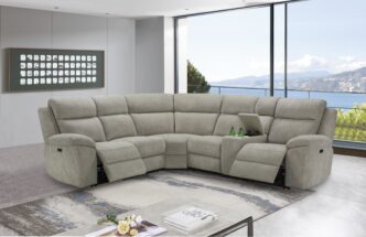 Clayton 2W2C Electric Recliner Corner Sofa