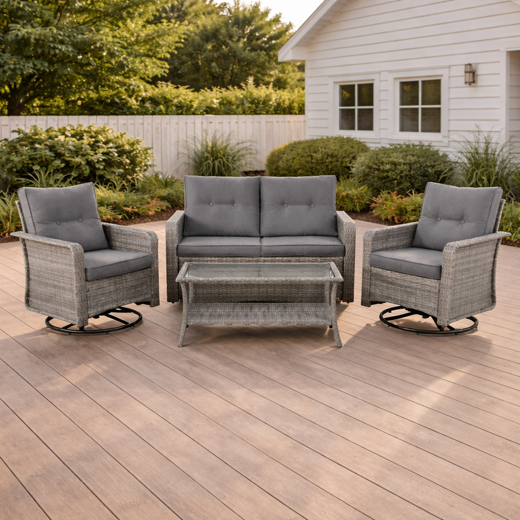 5060832775113_Mossdale 4 Seat Rattan Sofa Lounge Set