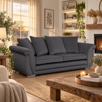 Kingfisher 3 Seater Sofa - Granite