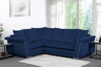 Kingfisher Small Corner Sofa - Royal - Left Handed