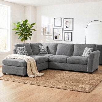 Gwent Corner Chaise - Flint