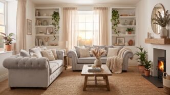 Belmont 3 & 2 Seater Sofas Mink