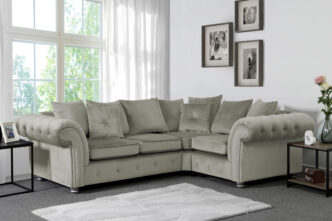 Belmont Small Corner Sofa Mink - Right Handed