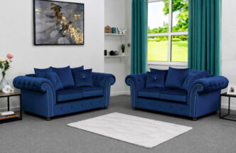 Belmont 2 & 2 Seater Sofas Royal