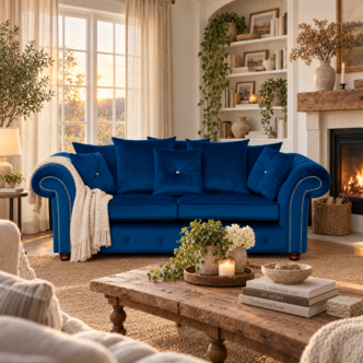 Belmont 3 Seater Sofa Royal