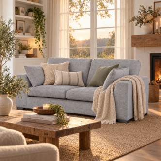 Finch 2 Seater Sofa Shark